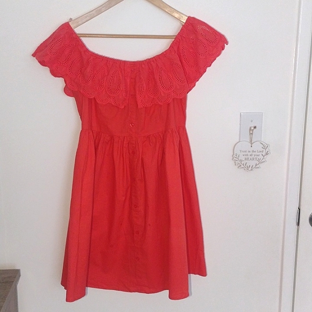 NWT Flying Tomato Anthropologie 100% Cotton Dress
